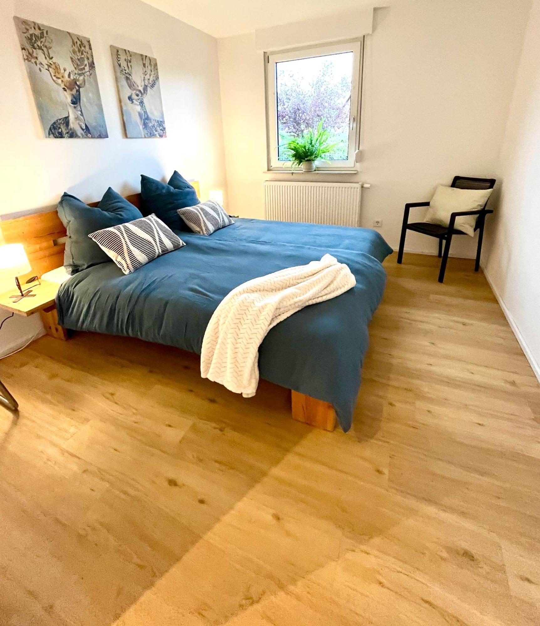 Ferienhaus Weinbergblick - Nahe Wuerzburg - 2 Schlafzimmer - Familienfreundlich - Terrasse Unterleinach Dış mekan fotoğraf